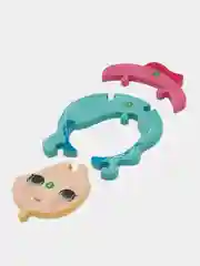 Аметистовый деревянные пазлы Монтессори