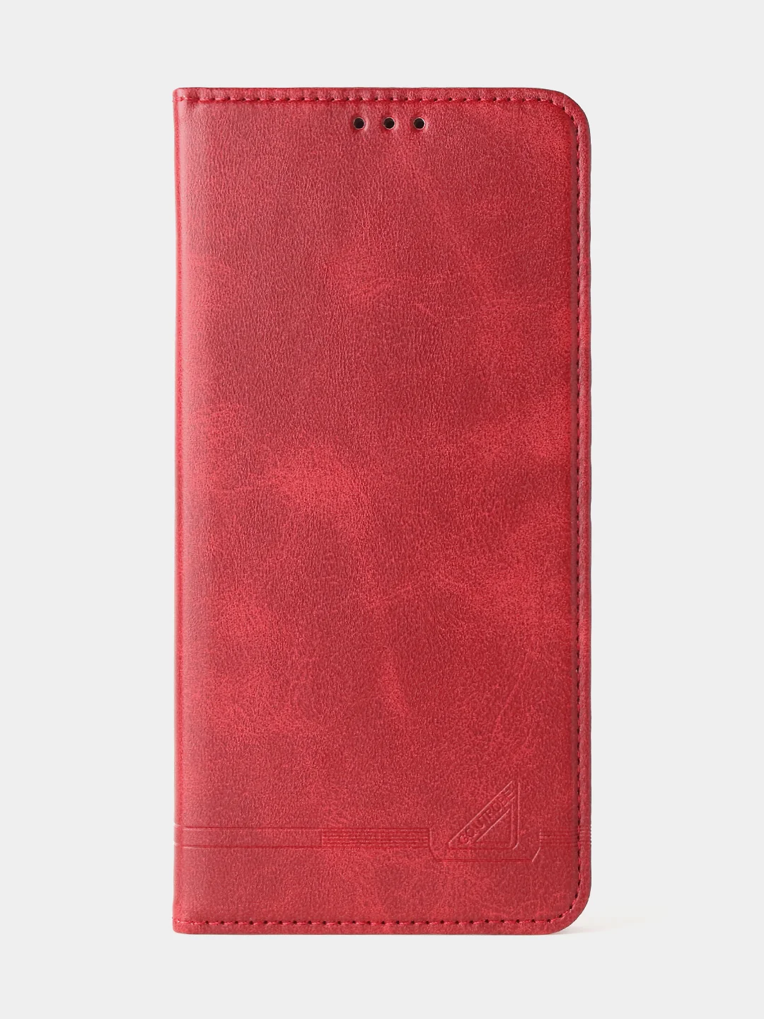 Красный чехол-книжка GQ для Tecno Spark GO (2023) / Tecno Pop 7 / Tecno Pop 7 Pro из кожи