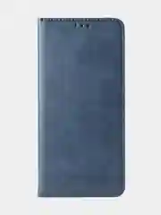 Синий чехол-книжка GQ для Tecno Spark GO (2023) / Tecno Pop 7 / Tecno Pop 7 Pro из кожи