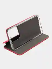 Красный чехол-книжка для Tecno Spark Go 2023 / Infinix Smart 7 / Smart 7 Plus / Tecno Pop 7 Pro