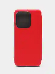 Красный чехол-книжка для Tecno Spark Go 2023 / Infinix Smart 7 / Smart 7 Plus / Tecno Pop 7 Pro