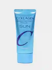 Солнцезащитный крем для лица и тела SPF50+ PA+++ с коллагеном