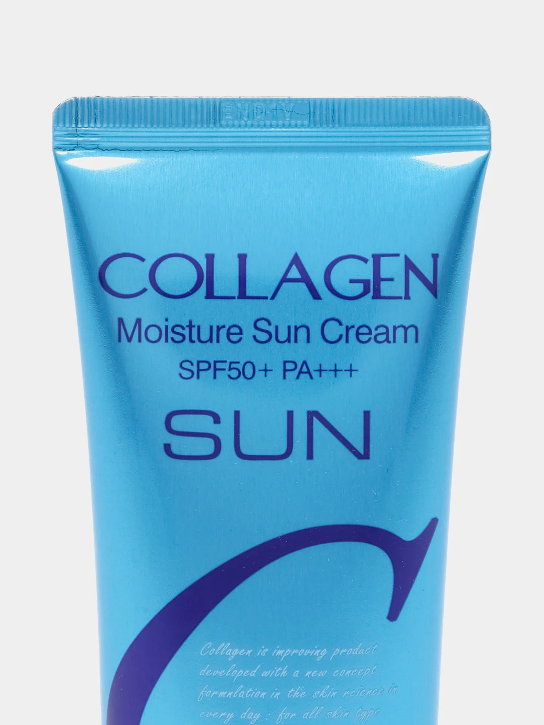 Солнцезащитный крем для лица и тела SPF50+ PA+++ с коллагеном