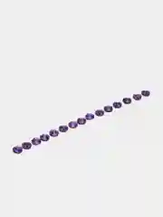 Аметистовый стеклянные пришивные стразы Pellosa Риволи