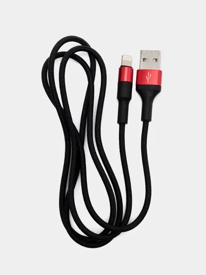 Зарядный кабель на iPhone 1м Hoco X26, зарядка для айфона 2.4A, LIGHTNING