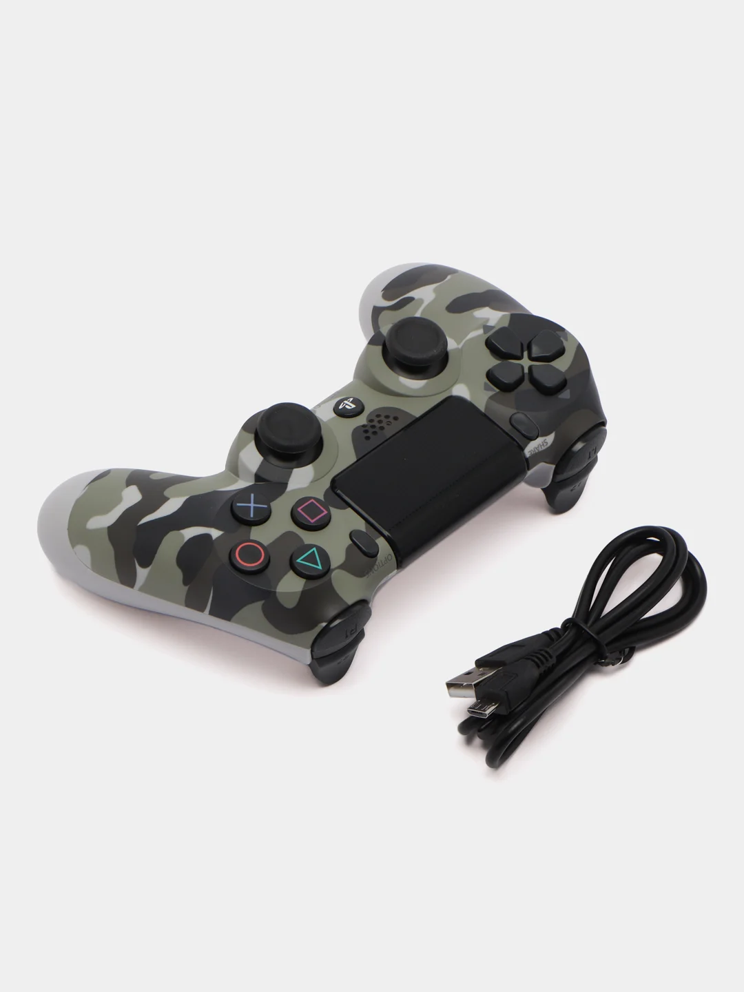 Серый беспроводной геймпад-джойстик DualShock 4 для PS4, PS5 и ПК