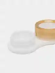 Желтый контейнер для контактных линз