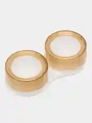 Желтый контейнер для контактных линз