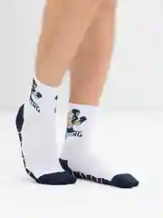Синий носки спортивные "Бокс"