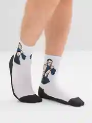 Синий носки мужские боксерские