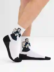 Синий носки мужские боксерские
