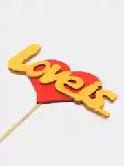 Желтый топпер для торта