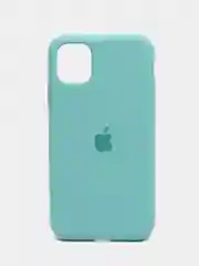 Бирюзовый чехол iPhone, Айфон 11, 13, 14, 15, Про Макс, Pro Max, силиконовый Silicone Case