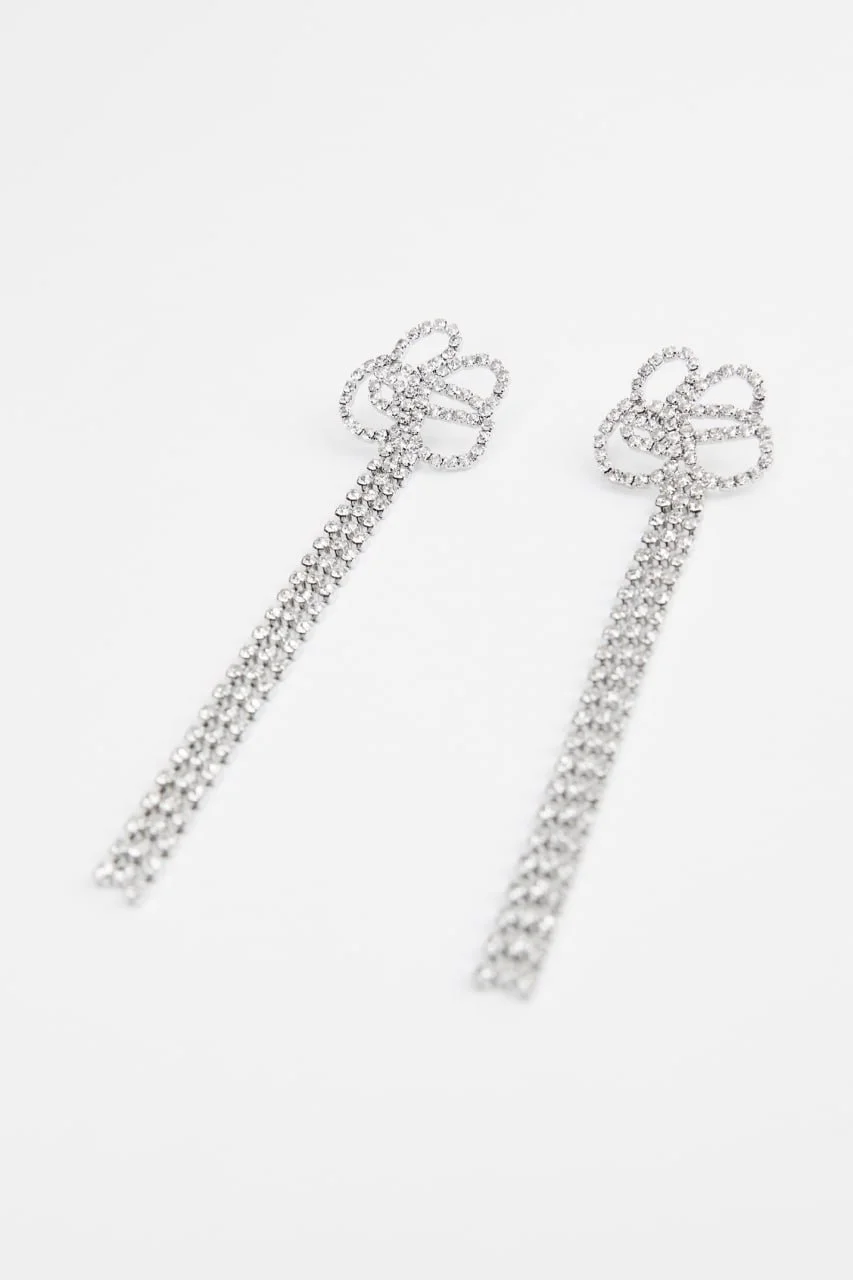 Серебряный серьги женские