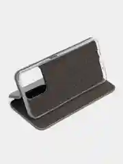 Серый чехол-книжка для Honor X8A, Хонор Х8А