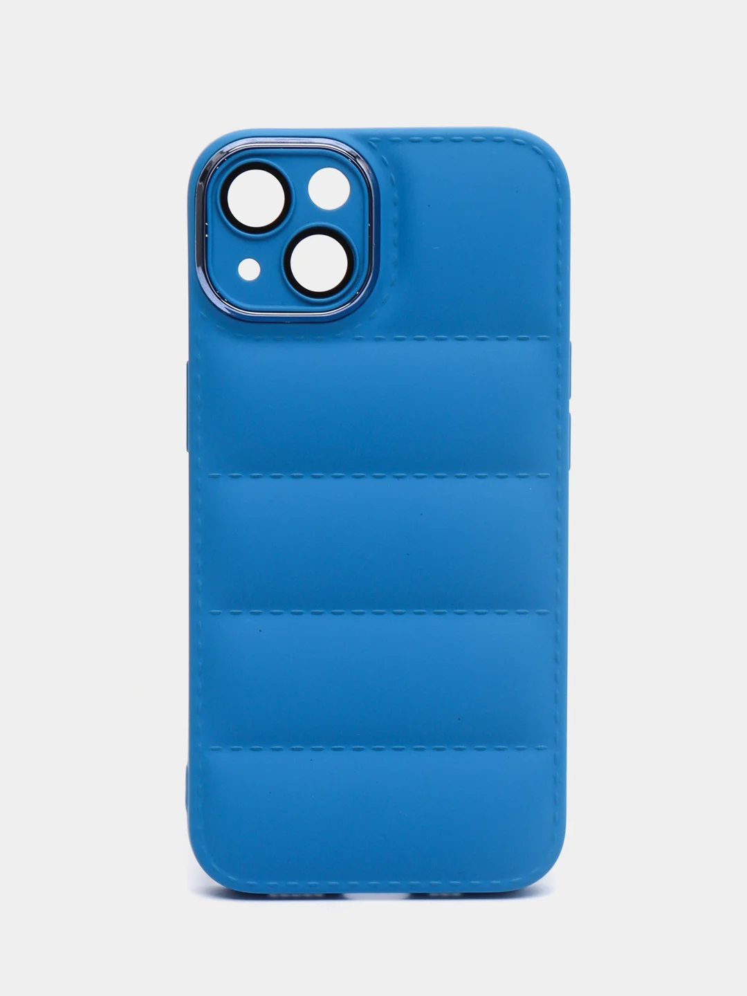 Синий чехол на iPhone 11 12 13 / 14 Pro Max / 14 Plus / айфон про макс Силиконовый