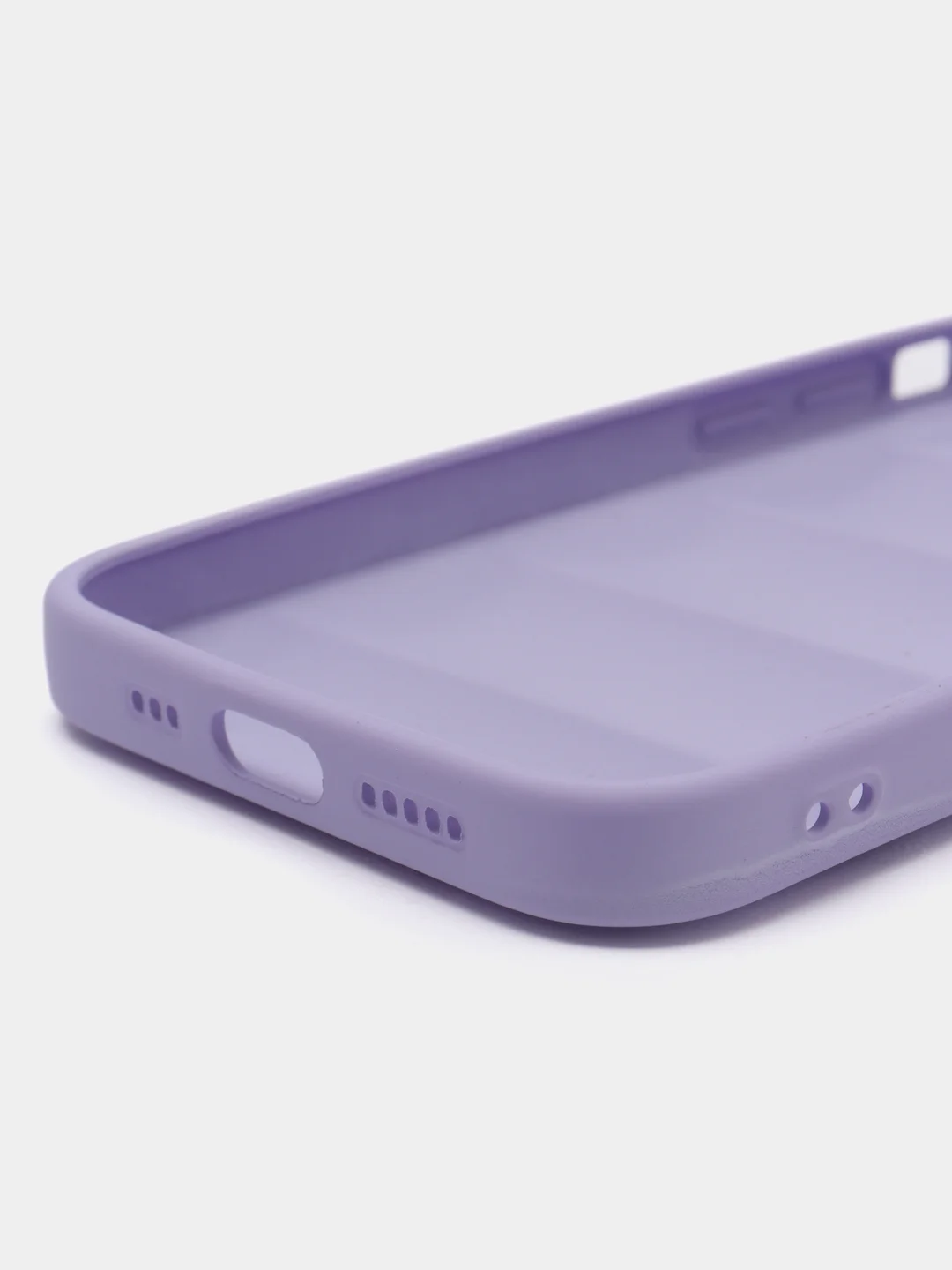 Фиолетовый чехол на iPhone 11 12 13 / 14 Pro Max / 14 Plus / айфон про макс Силиконовый