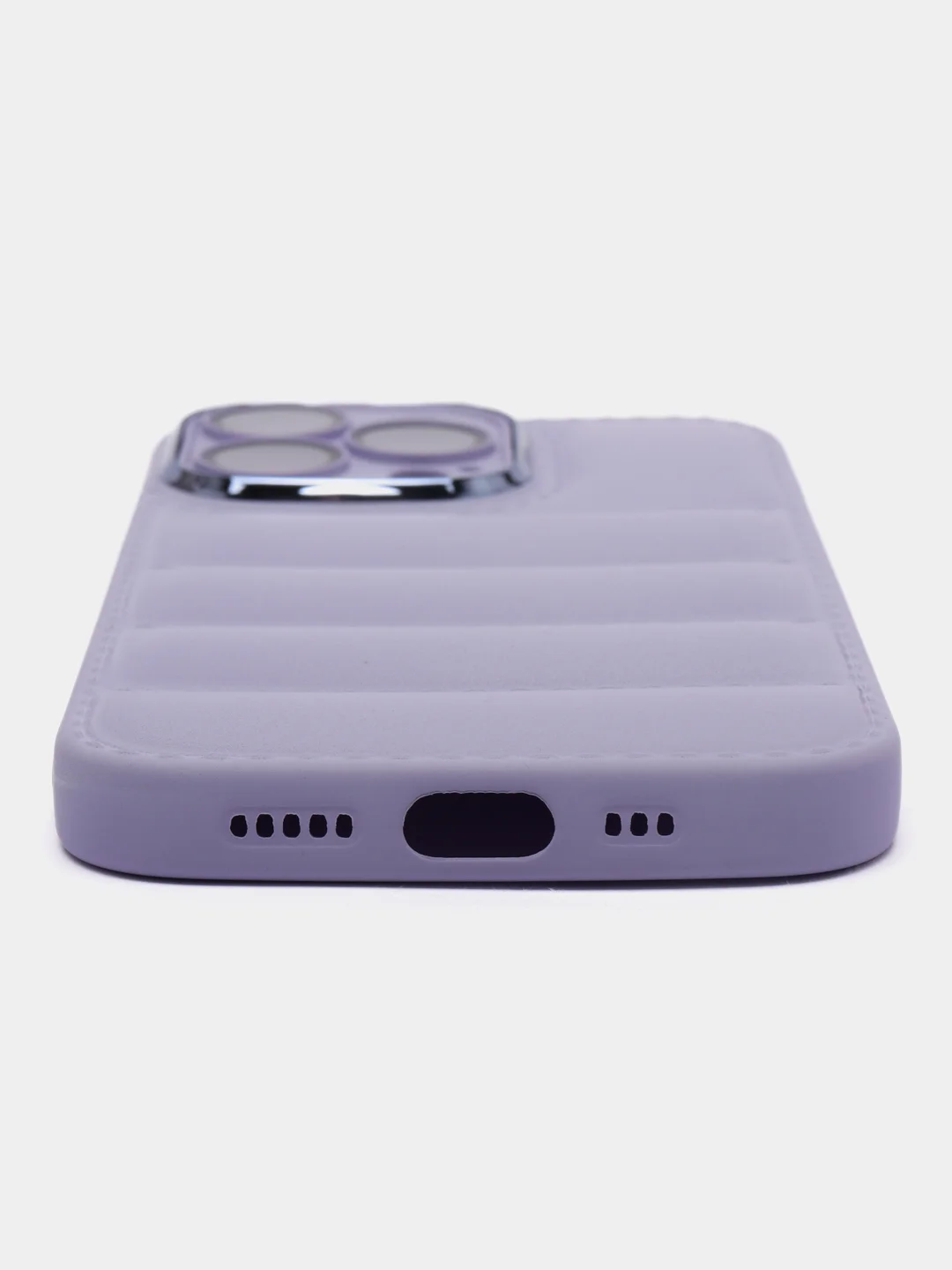Фиолетовый чехол на iPhone 11 12 13 / 14 Pro Max / 14 Plus / айфон про макс Силиконовый