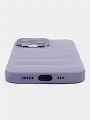 Фиолетовый чехол на iPhone 11 12 13 / 14 Pro Max / 14 Plus / айфон про макс Силиконовый