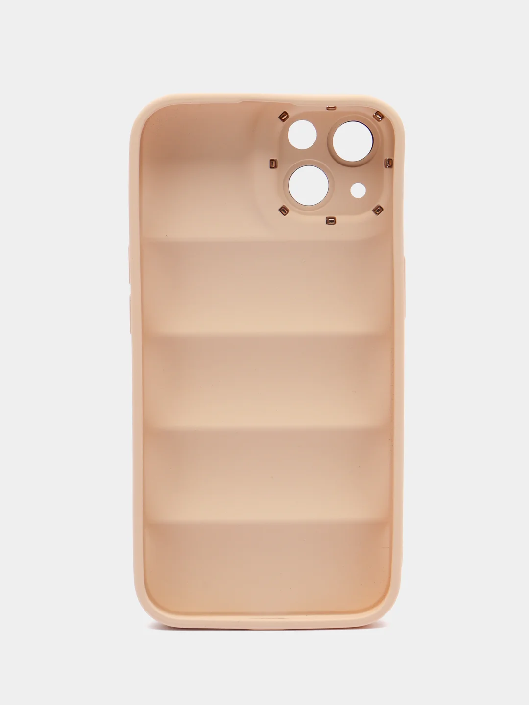 Бежевый чехол на iPhone 11 12 13 / 14 Pro Max / 14 Plus / айфон про макс Силиконовый