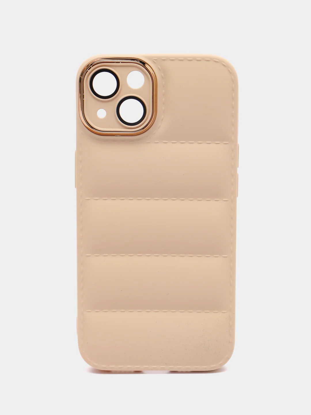 Бежевый чехол на iPhone 11 12 13 / 14 Pro Max / 14 Plus / айфон про макс Силиконовый