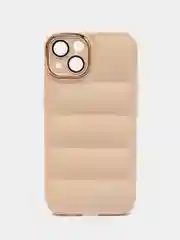 Бежевый чехол на iPhone 11 12 13 / 14 Pro Max / 14 Plus / айфон про макс Силиконовый