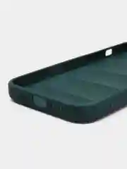 Тёмно-зелёный чехол на iPhone 11 12 13 / 14 Pro Max / 14 Plus / айфон про макс Силиконовый