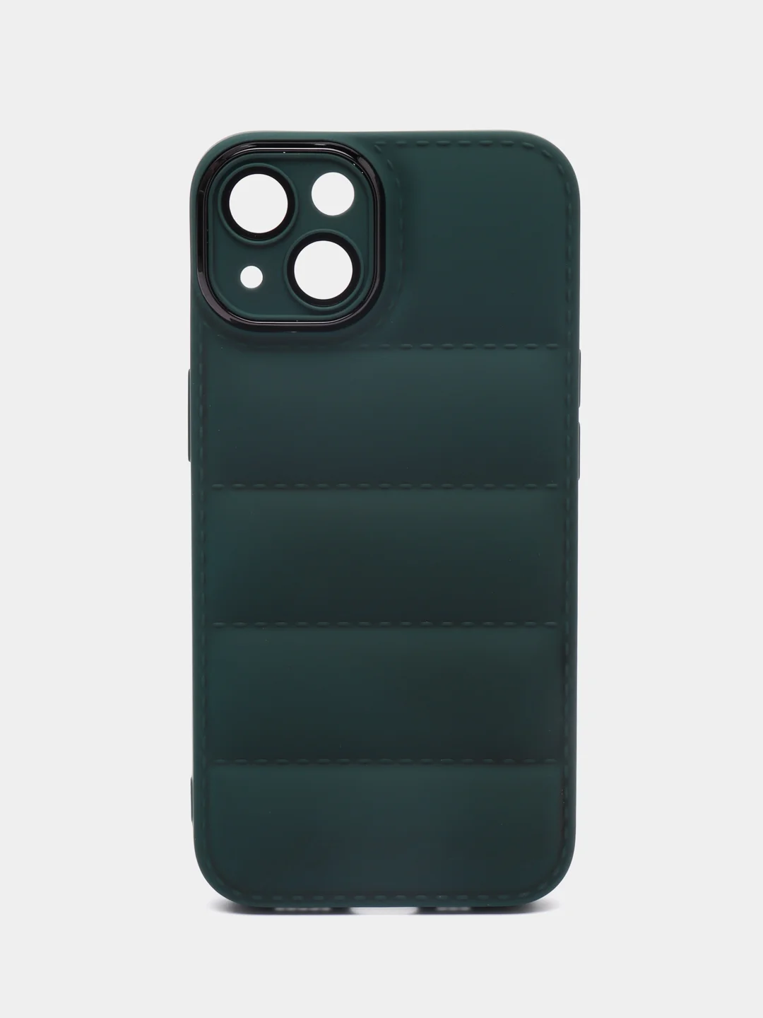 Тёмно-зелёный чехол на iPhone 11 12 13 / 14 Pro Max / 14 Plus / айфон про макс Силиконовый