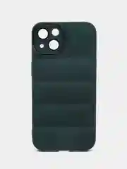 Тёмно-зелёный чехол на iPhone 11 12 13 / 14 Pro Max / 14 Plus / айфон про макс Силиконовый