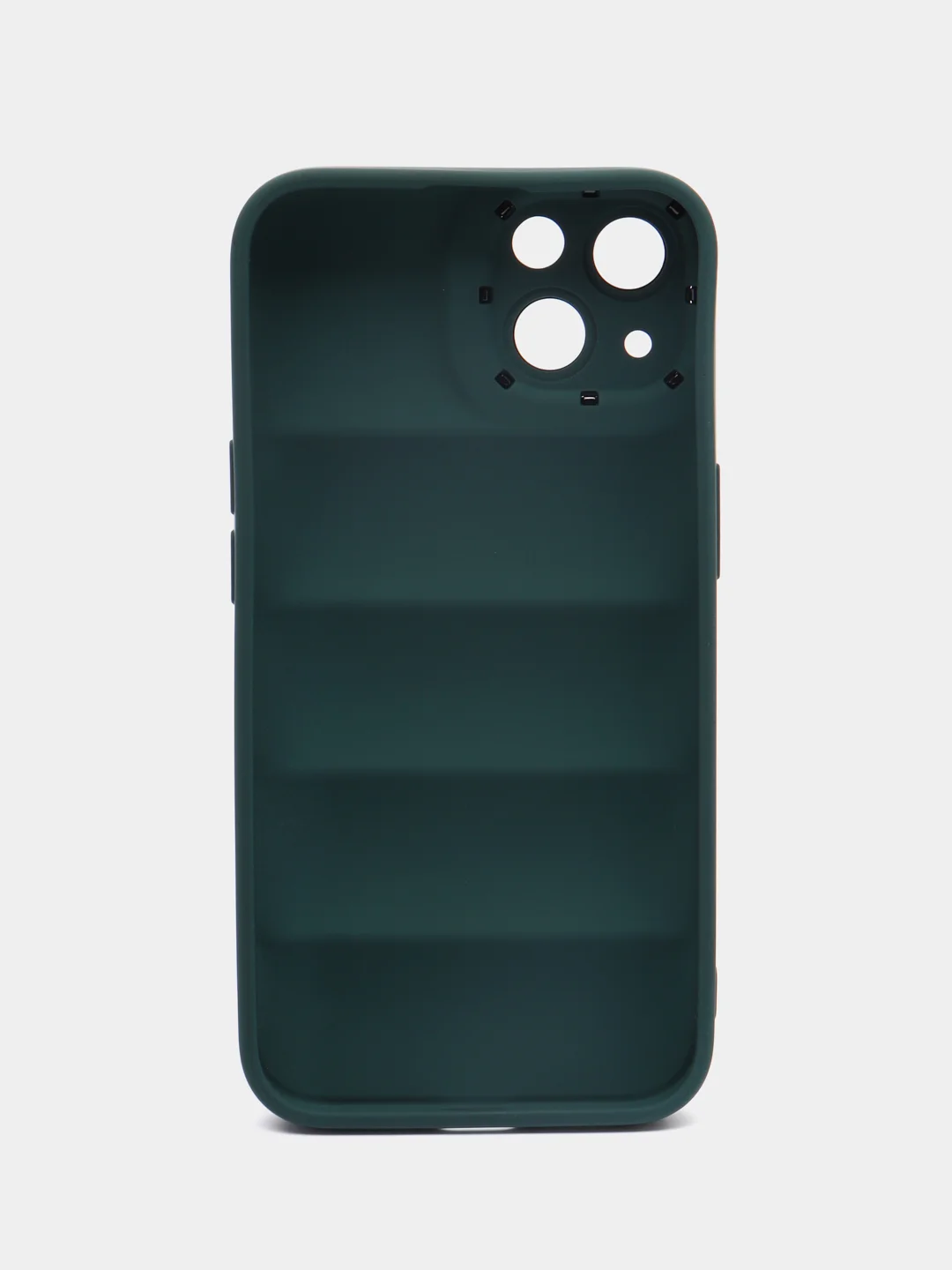 Тёмно-зелёный чехол на iPhone 11 12 13 / 14 Pro Max / 14 Plus / айфон про макс Силиконовый