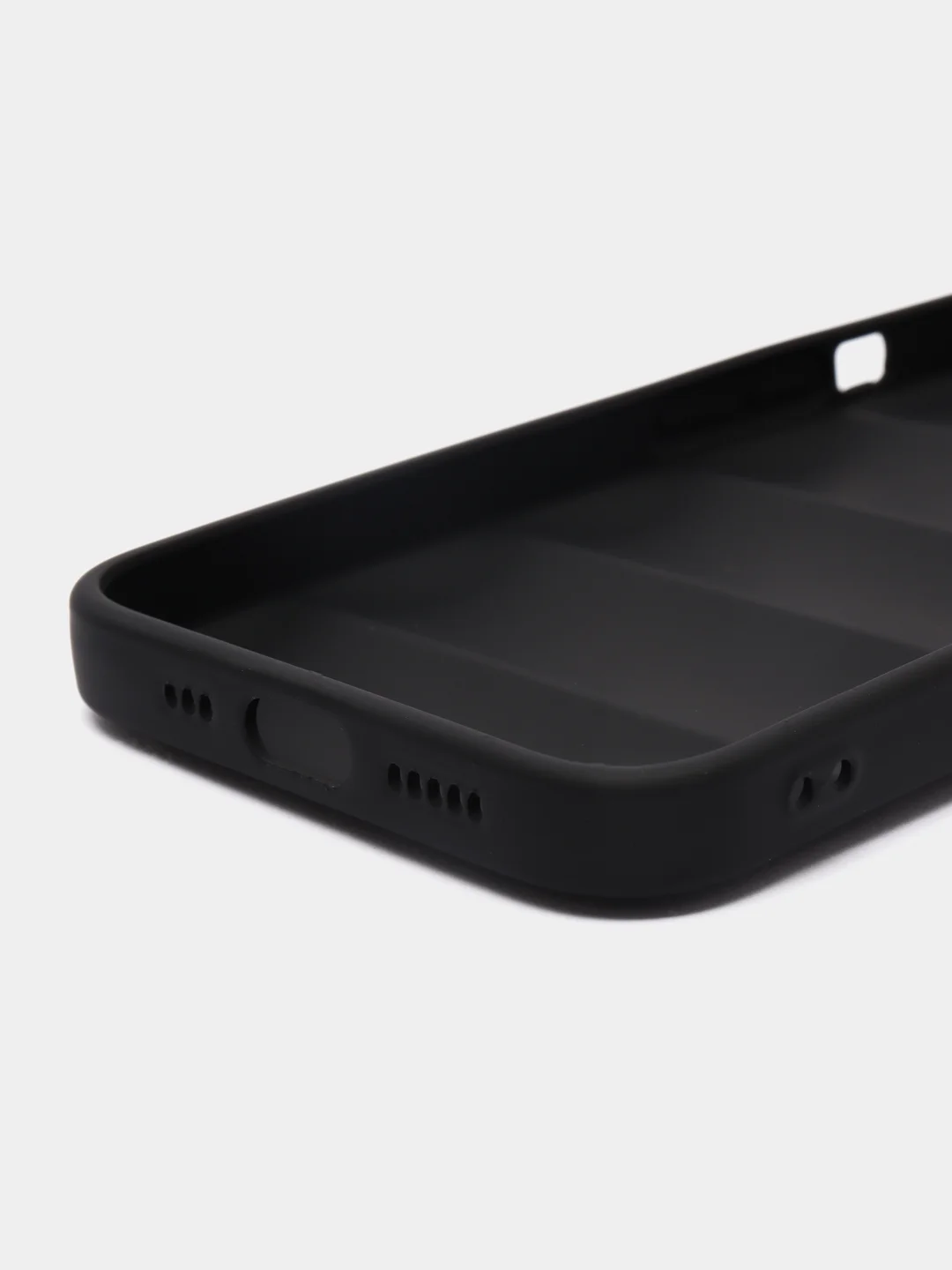 Черный чехол на iPhone 11 12 13 / 14 Pro Max / 14 Plus / айфон про макс Силиконовый