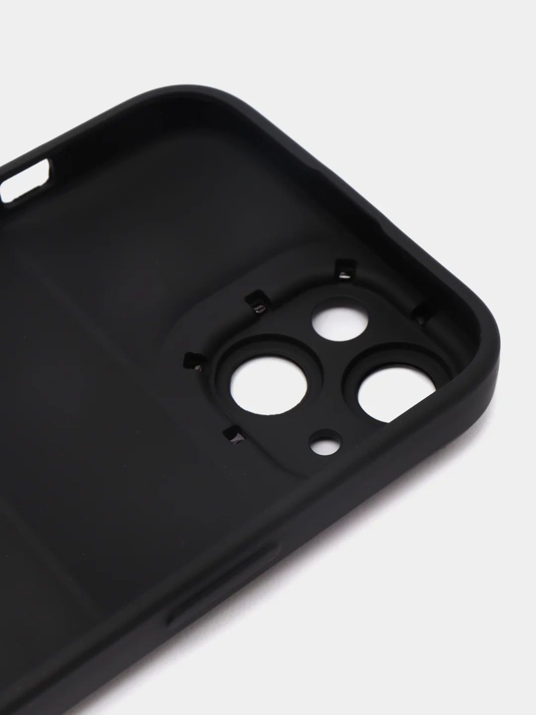 Черный чехол на iPhone 11 12 13 / 14 Pro Max / 14 Plus / айфон про макс Силиконовый