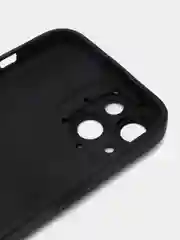 Черный чехол на iPhone 11 12 13 / 14 Pro Max / 14 Plus / айфон про макс Силиконовый