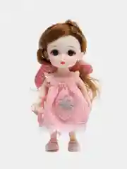 Розовый кукла шарнирная Аниме (Smile)