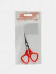 Красный ножницы маникюрные, прямые, 10,5 см