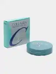 Пудра для лица COLLAGEN увлажняющая с коллагеном, со спонжем в комплекте