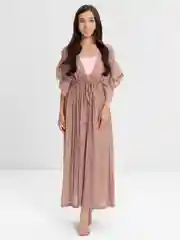 Хаки пляжная туника