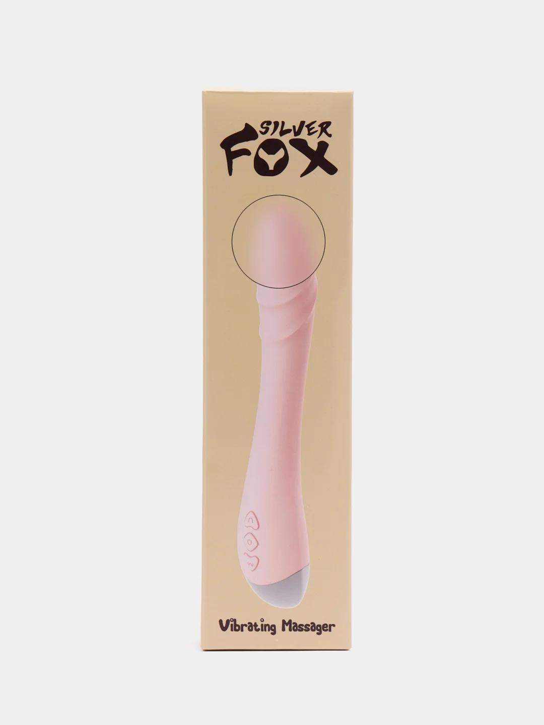Розовый вибратор Silver FOX