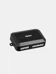 Система безопасной парковки iBOX PS 5000 S, датчики парковки на автомобиль 4 шт, серебристый