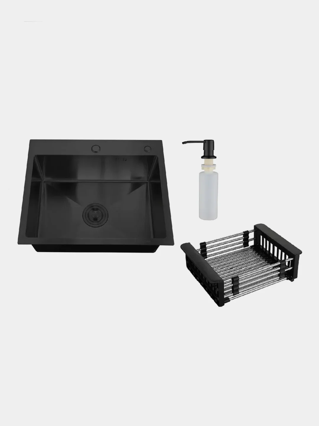 Кухонная мойка РМС MR-5050BL из нержавеющей стали