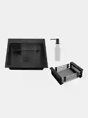 Кухонная мойка РМС MR-5050BL из нержавеющей стали