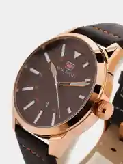 Белый мужские наручные часы Mini Focus MF0021G с календарём, в подарочной упаковке