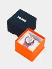 Аметистовый детские спортивные наручные часы Skmei 1450 в подарочной упаковке