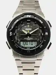 Серебряный мужские наручные часы Skmei 1370 в подарочной упаковке