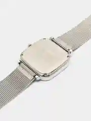 Серебряный женские наручные часы Skmei 1555 в подарочной упаковке