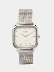 Серебряный женские наручные часы Skmei 1555 в подарочной упаковке
