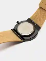 Песочный хаки мужские наручные часы Skmei 1601S(PU) в подарочной упаковке
