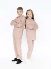 Бежевый костюм спортивный для девочки Утенок