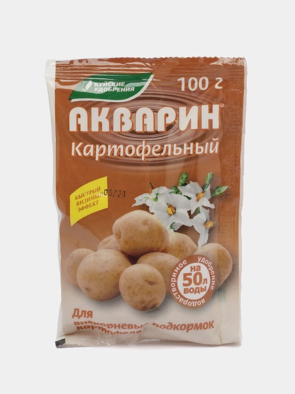 Комплексное минеральное удобрение "Акварин - Картофельный" 0,1 кг с микроэлементами
