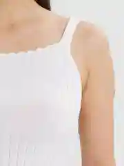 Светло-бежевый топ женский летний